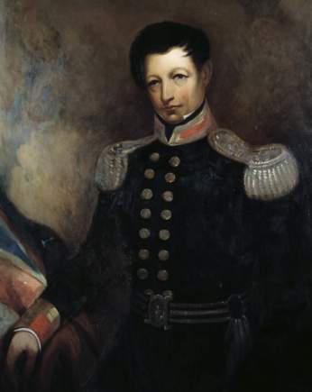 Portrait of Waterford man Captain William Hobson, first Governor of New Zealand.