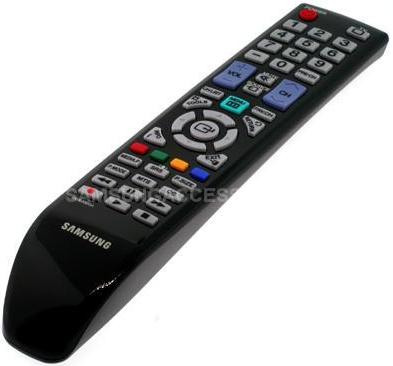 Image of Samsung TV controller's at Amber House tourist lodgings in Nelson, New Zealand