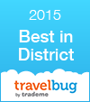 Amber House was awarded 'Best in District' in the 2015 TRAVELBUG ACCOMMODATION AWARDS based on overall standards and customer feeback. 
