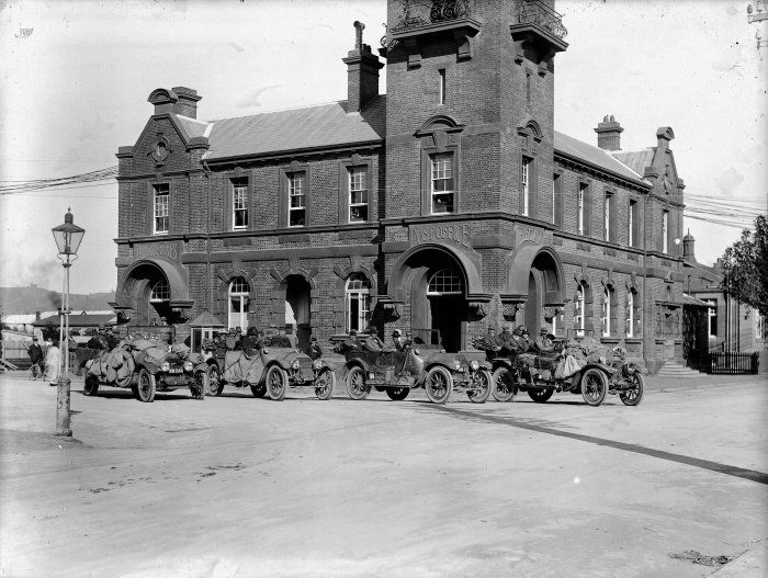 Photo of the Nelson Post 
Office in 1918