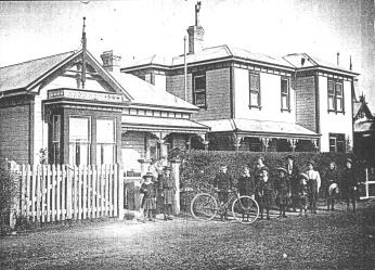 thumbnail of Cabragh House School (now a guest house) taken in about 1906 and sent from Australia