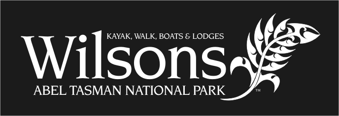 logo of the wonderful Wilsons Experiences firm in the Abel Tasman National Park